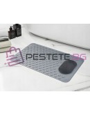 Противоплъзгаща постелка за баня с масаж